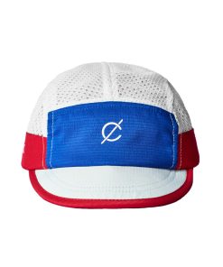 BLUE RED WHITE MESH CAP