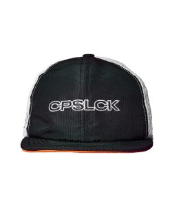 BLACK WHITE SHORT TRUCKER