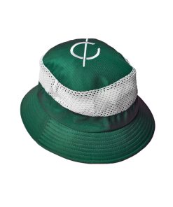 GREEN INSIDE PEACE OUTSIDE BUCKET HAT