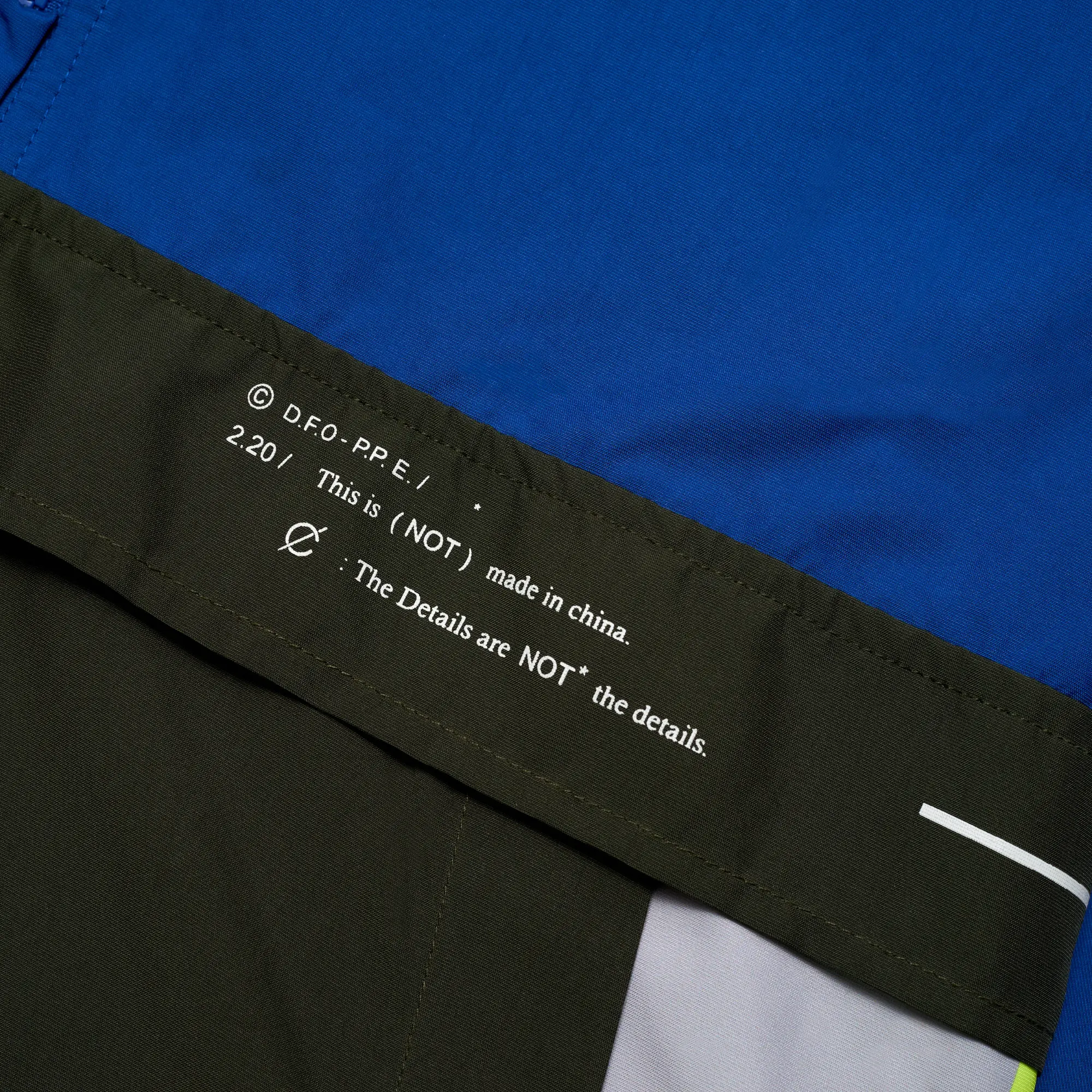 Capslock X 347 Blue Anorak Jacket - Image 10