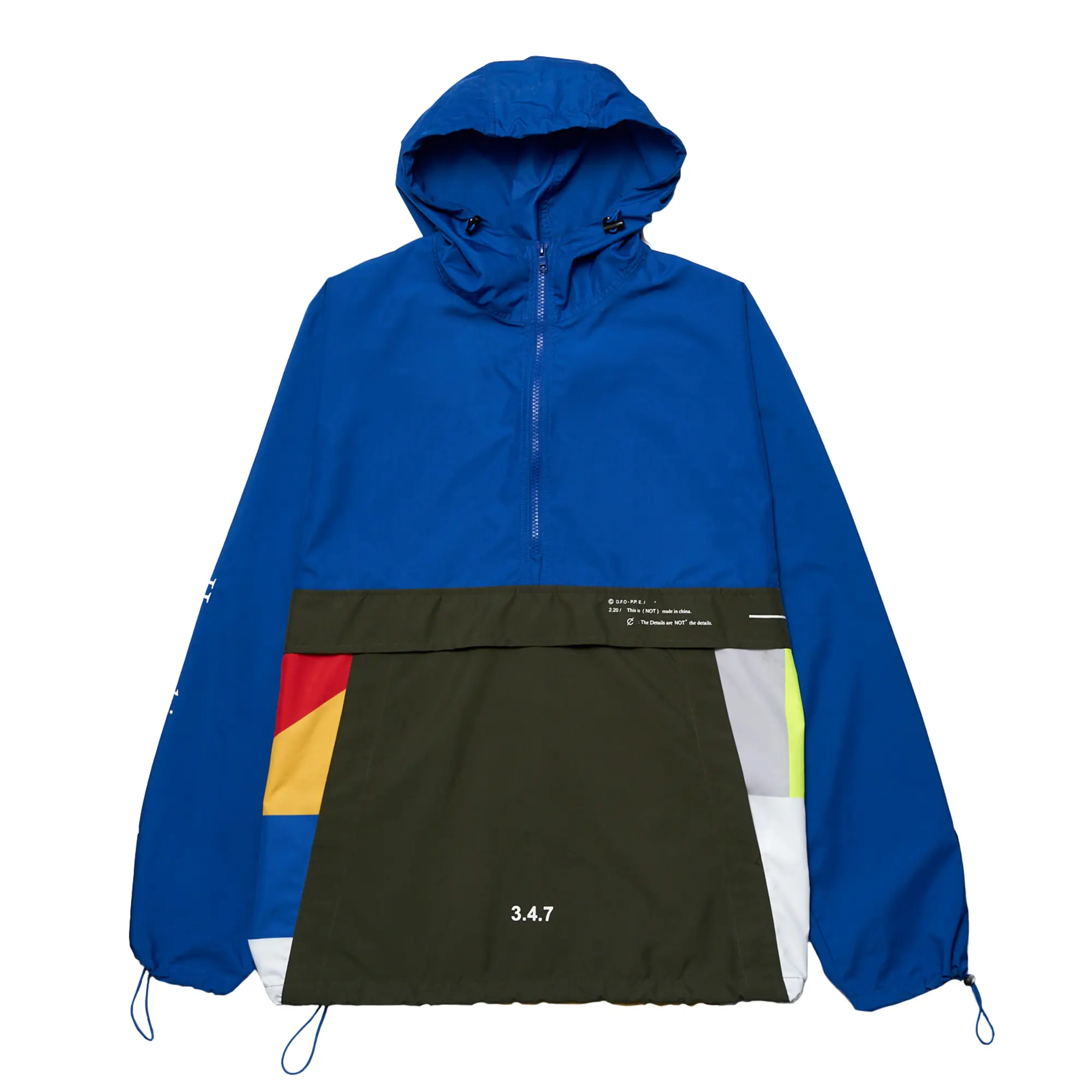 Capslock X 347 Blue Anorak Jacket