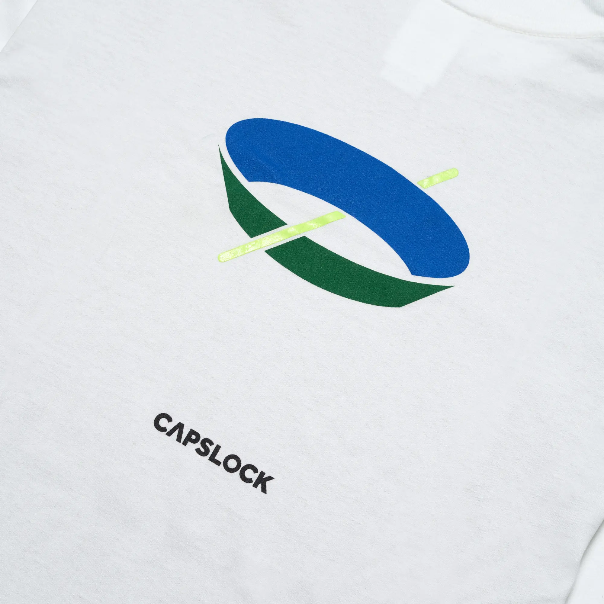 Capslock X 347 White Long Sleeve T-shirt - Image 4