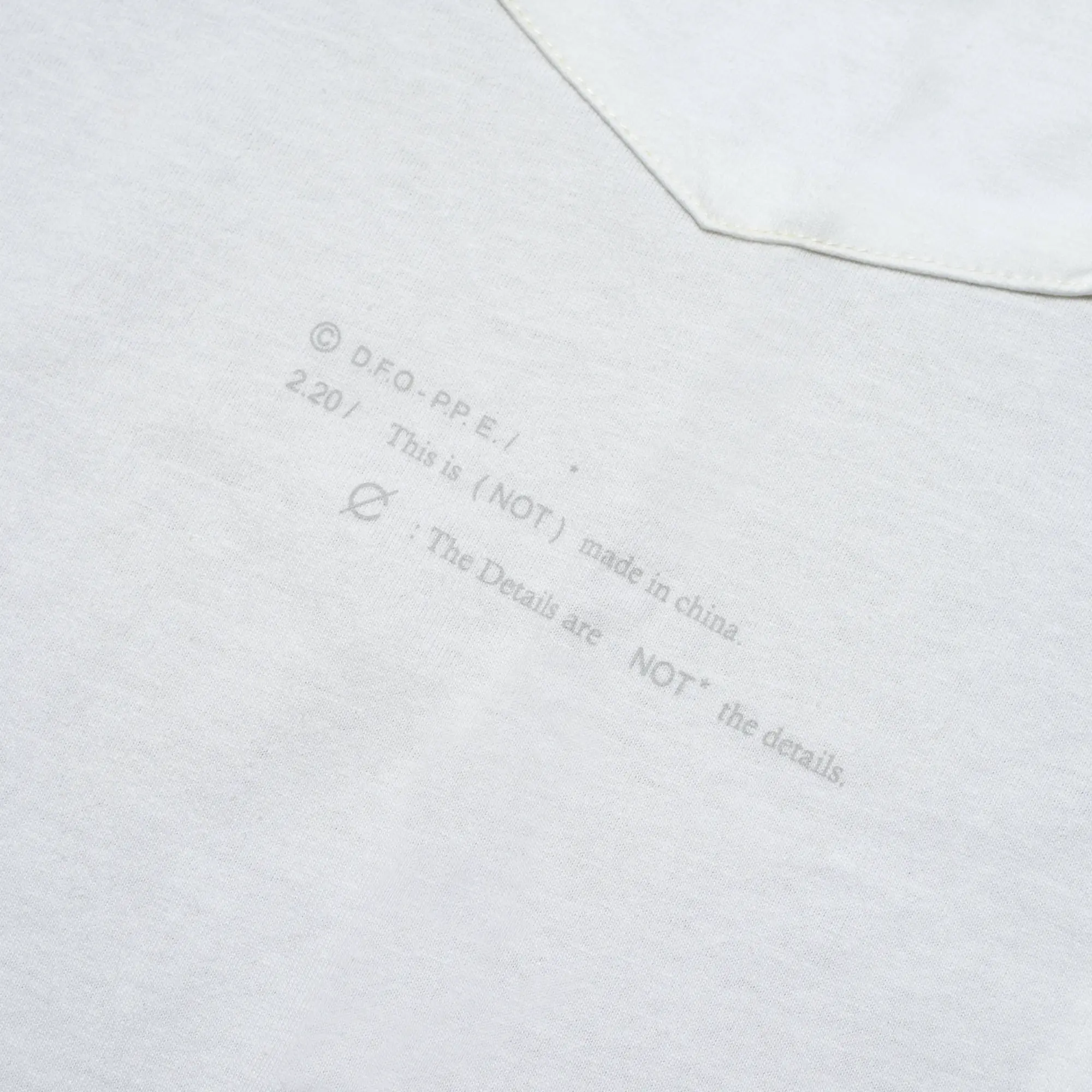 Capslock X 347 White Long Sleeve T-shirt - Image 7