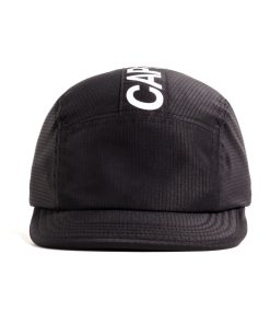 All Black 5 Panel Type Line