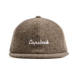 Brown Corduroy Ballcap