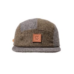 Mixed Corduroy Five Panel Cap - Side A