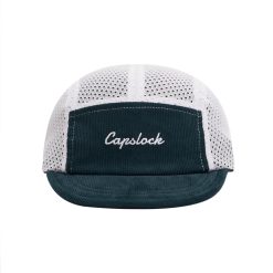 Green Corduroy Mesh Cap