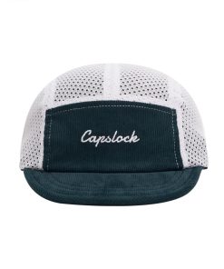 Green Corduroy Mesh Cap
