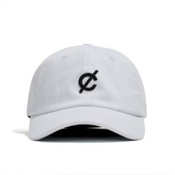 Capslock White Dad Cap