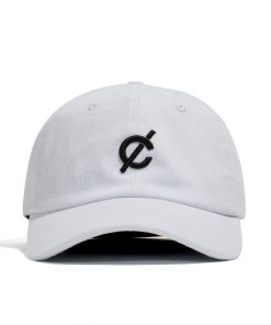 Capslock White Dad Cap