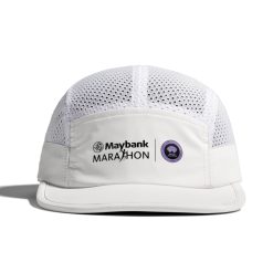 All White Capslock x Maybank Mesh Cap