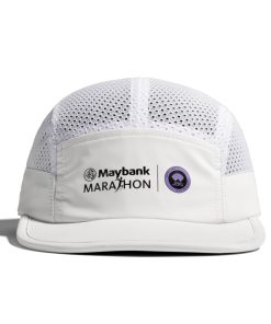 All White Capslock x Maybank Mesh Cap