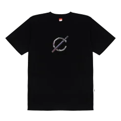 Capslock Foil Logo Black