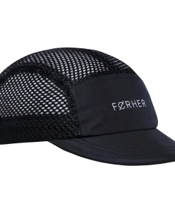 For Her Carine Meshcap Black