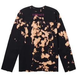For Her Cloud Tiedye Tees Black