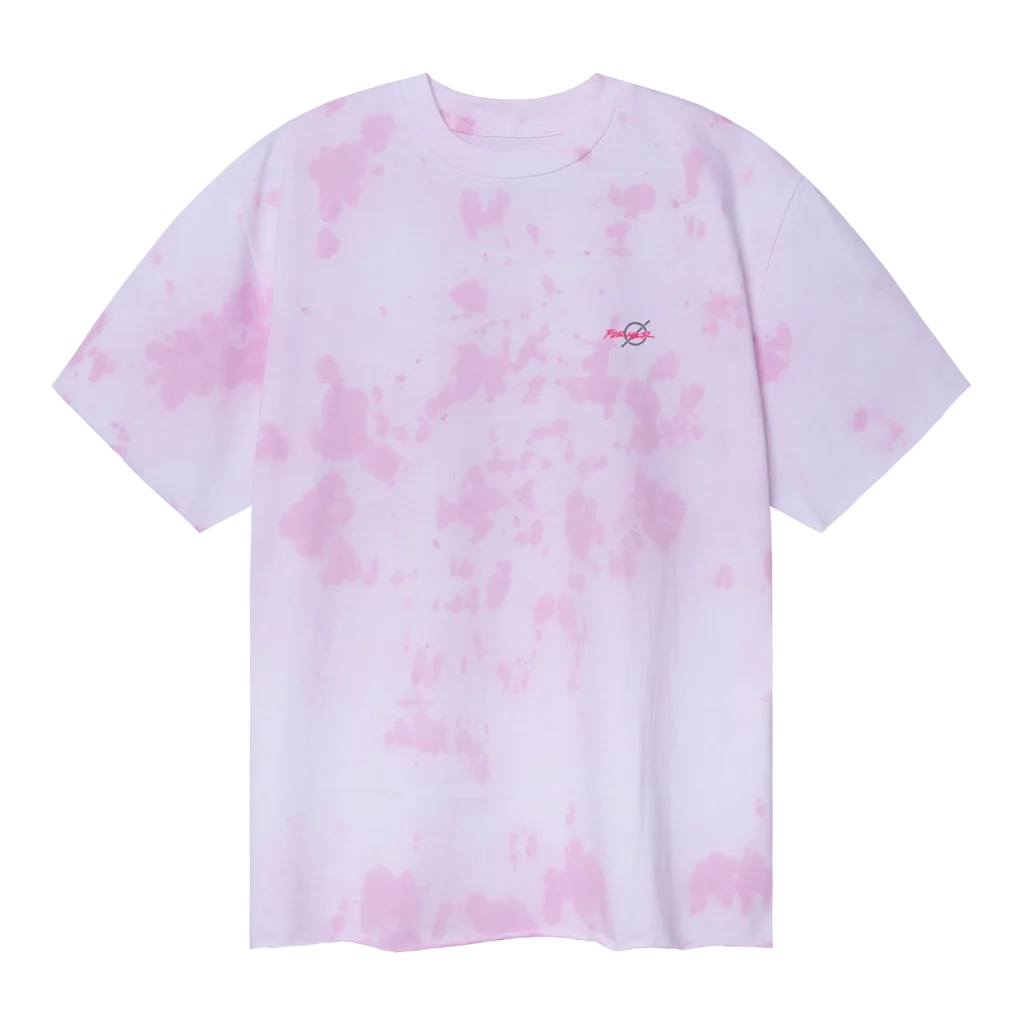 For Her Amber Tiedye Tees White