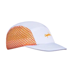 Two Dots - 5 Panel - White Orange