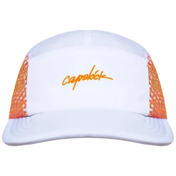 Alternative view of Two Dots - 5 Panel - White Orange
