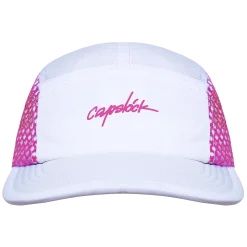 Alternative view of Two Dots - 5 Panel - White Pink